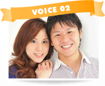 新郎 K様・新婦 H様